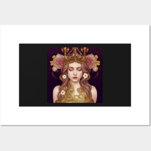 Beautiful Royal Girl - best selling Posters and Art